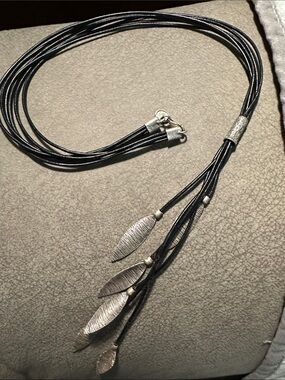 Silpada Layered Leaf necklace